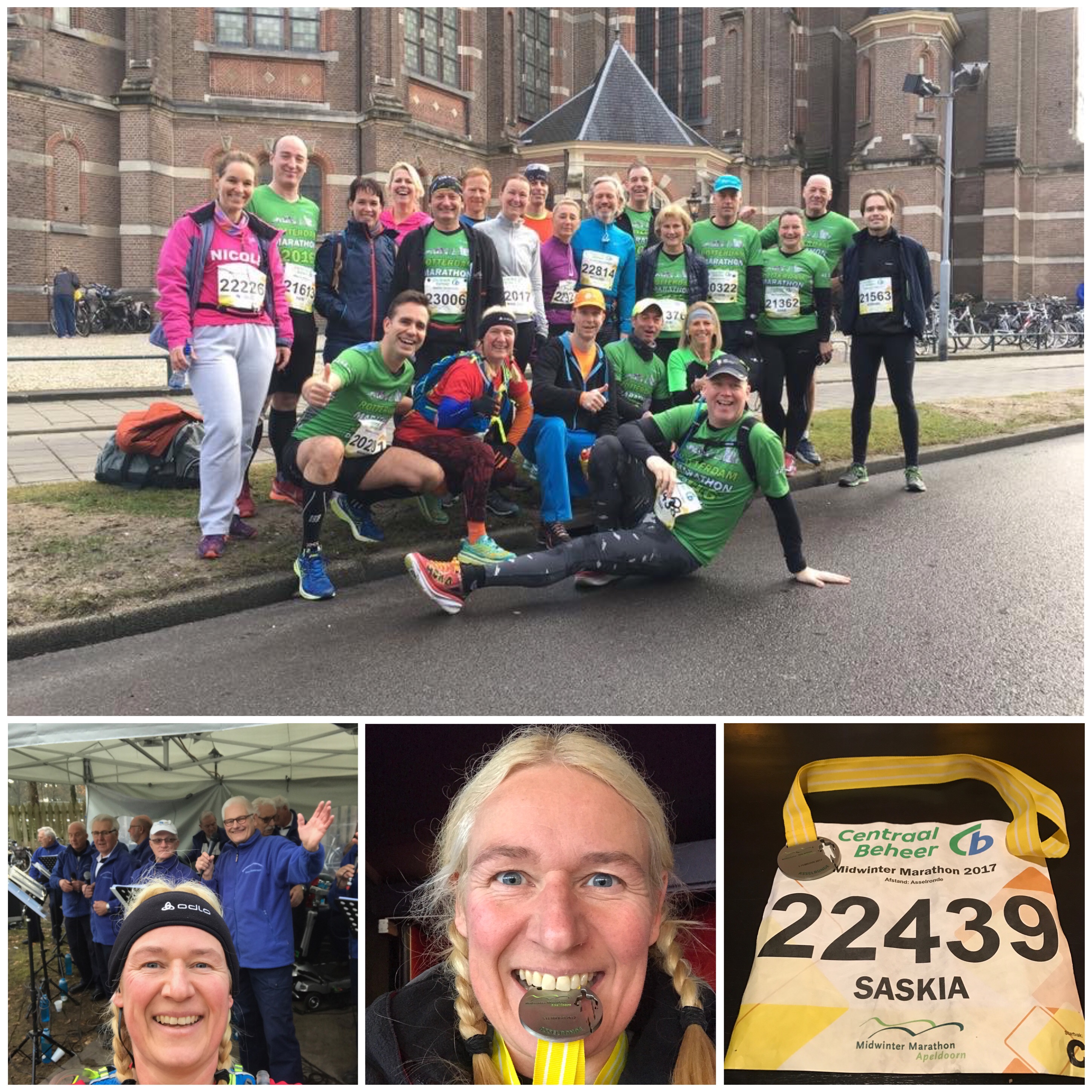 Centraal Beheer Midwintermarathon: Even Apeldoorn bellen