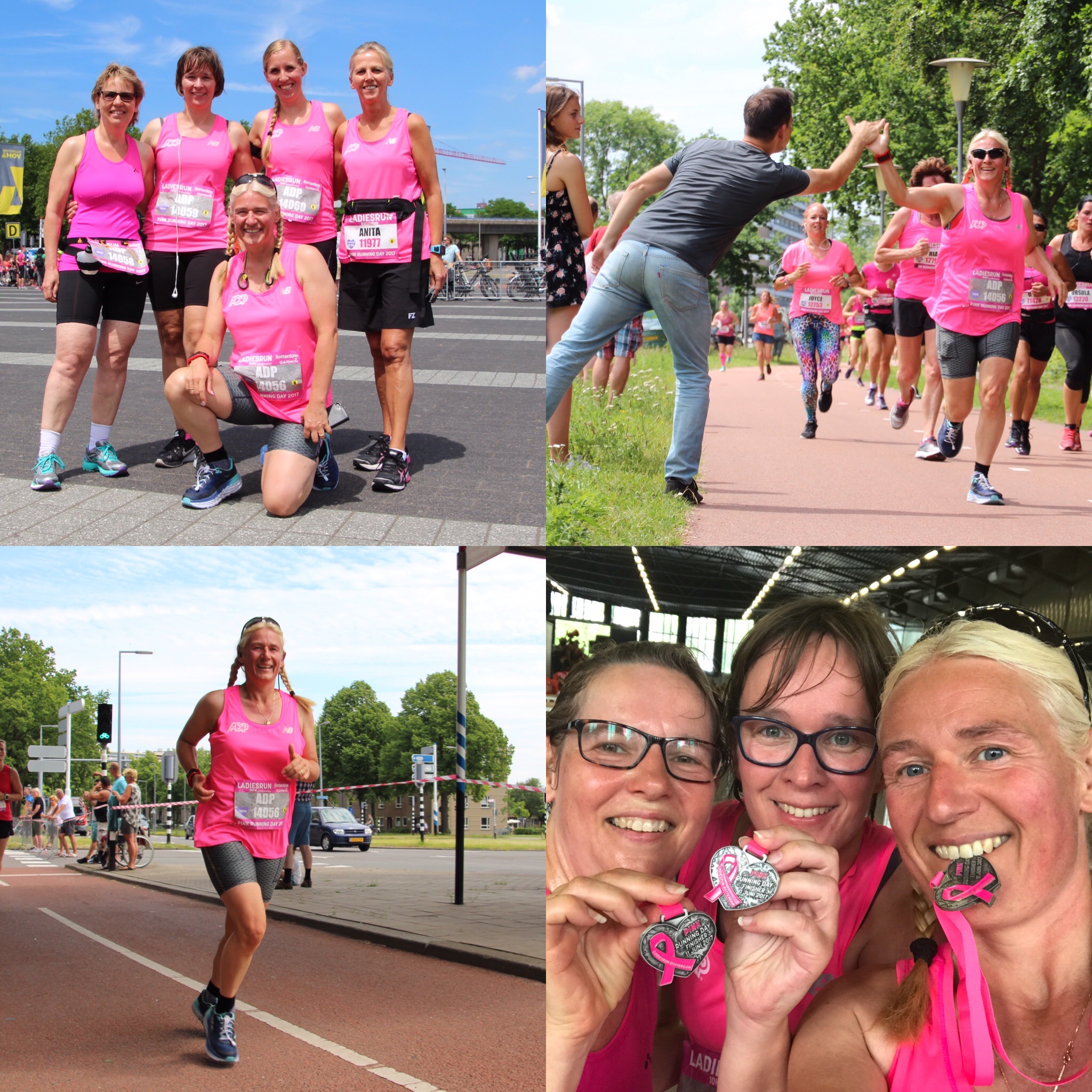 Ladies run 2017. Zoek de verschillen!