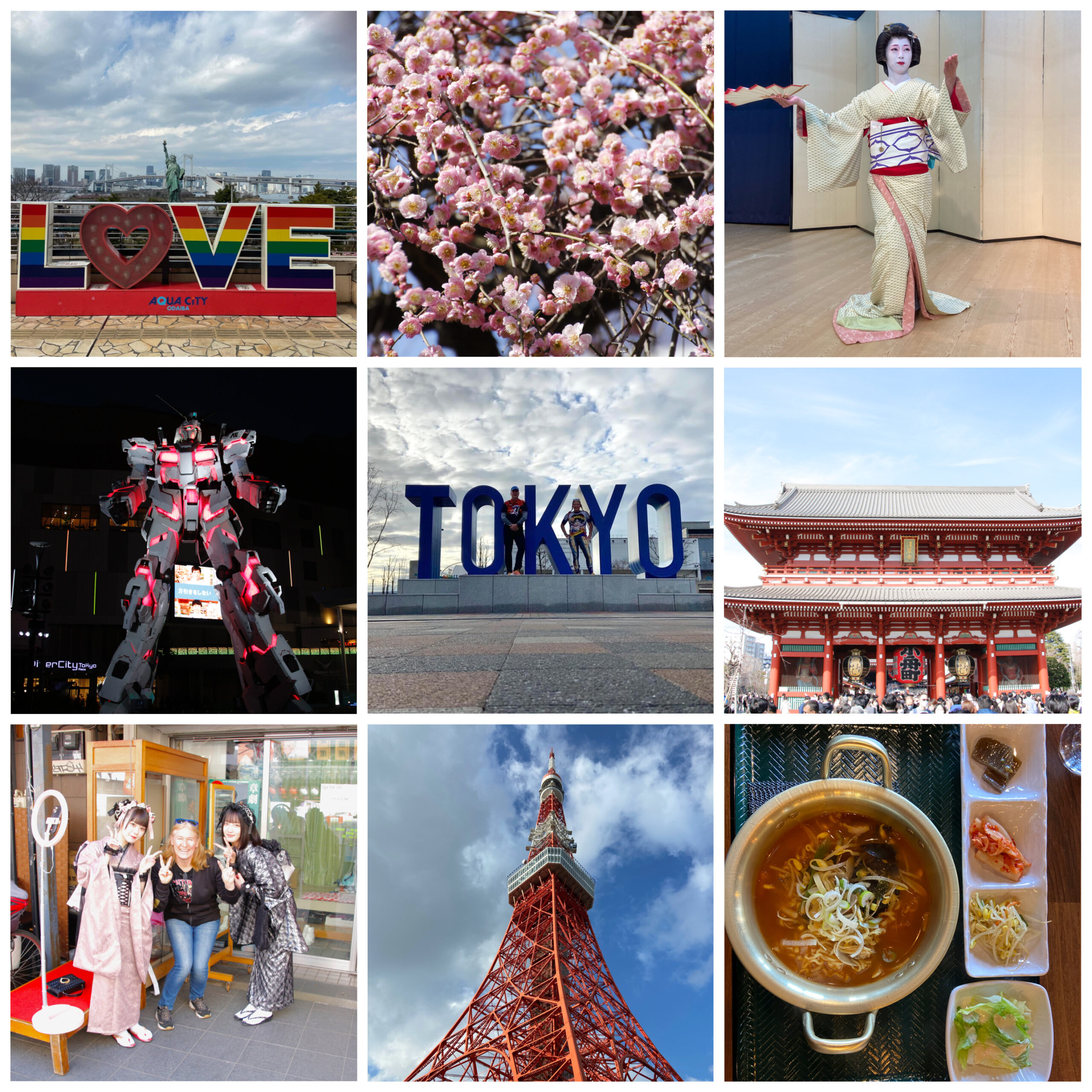 Van hier tot Tokio